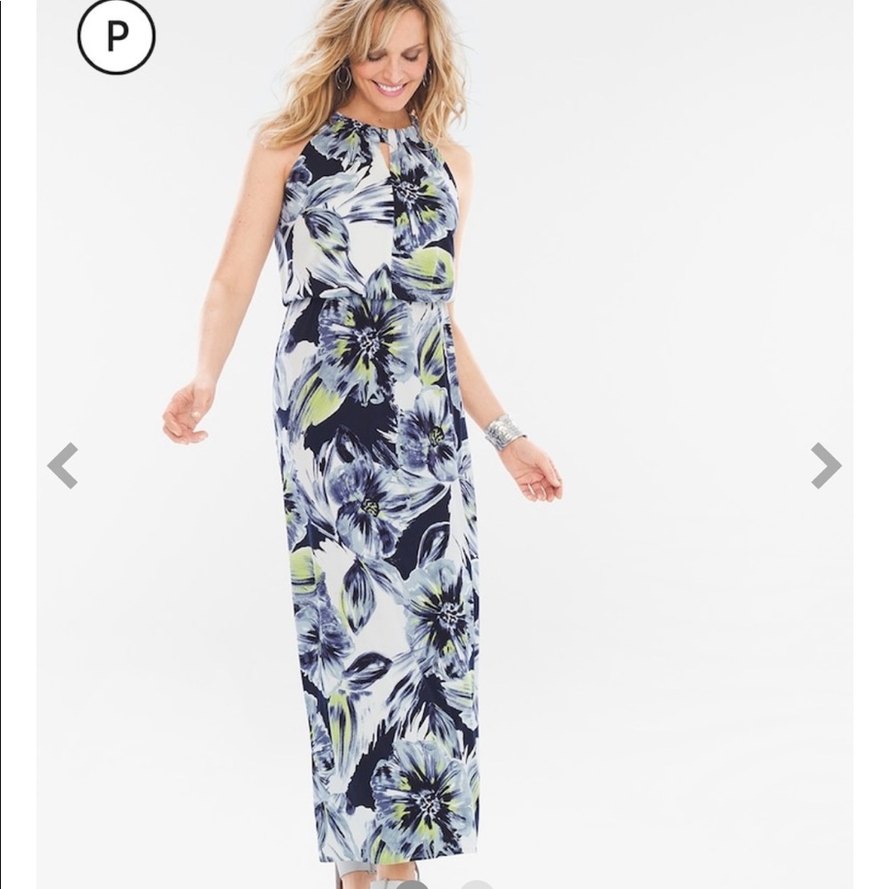 NWOT CHICO’S maxi dress